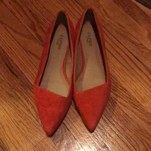 Crown Vintage Faux Suede Flats